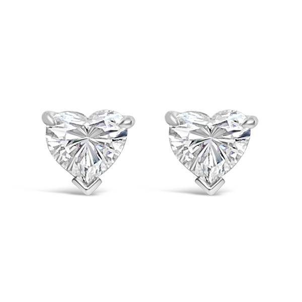 Share 86+ heart cut diamond earrings - 3tdesign.edu.vn