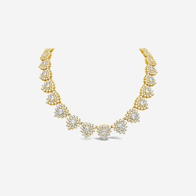 18kt diamond necklace