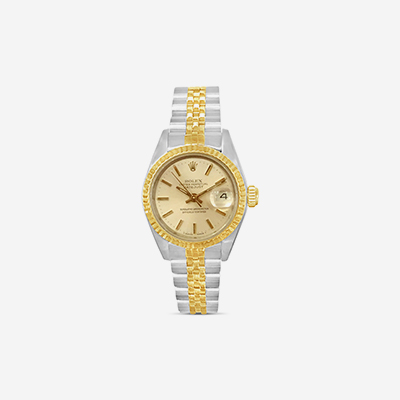 Two tone Rolex Datejust