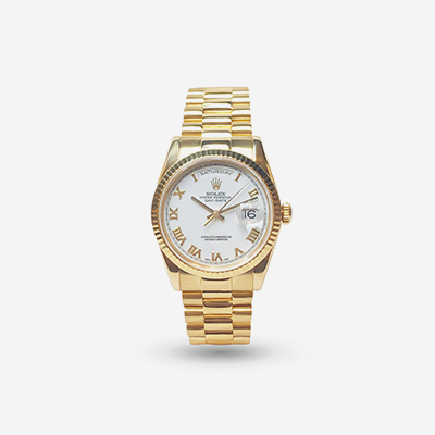 18kt Yellow Gold Rolex President 36mm