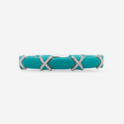 18KT Turquoise Cuff Bracelet