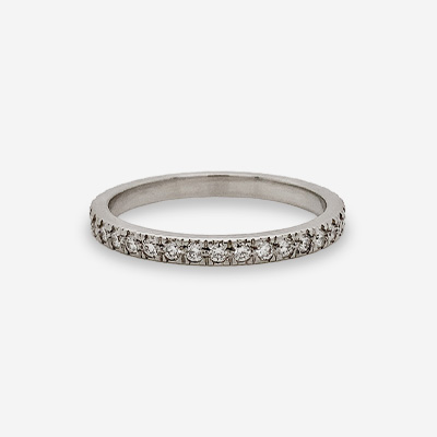 Platinum Diamond Eternity Band