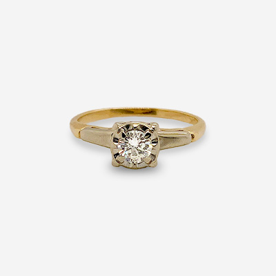 14KT Yellow Gold Diamond Ring