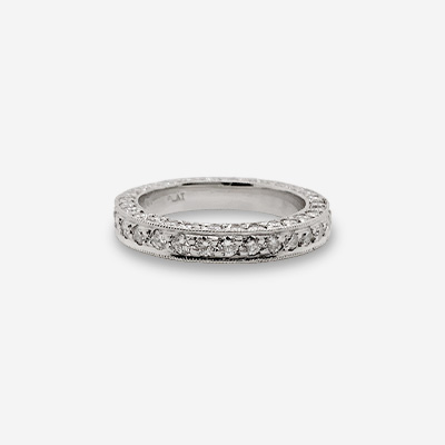 Platinum Diamond Eternity Band