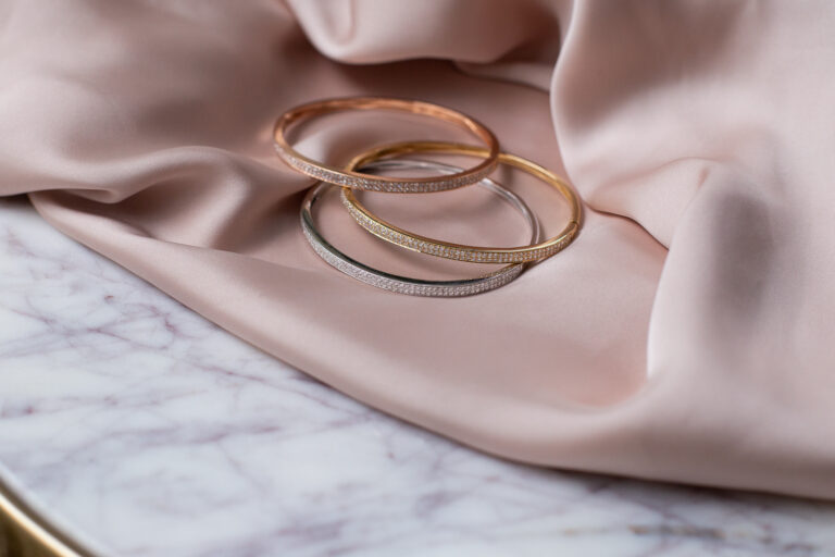 EB Horn gold rose gold silver bracelets