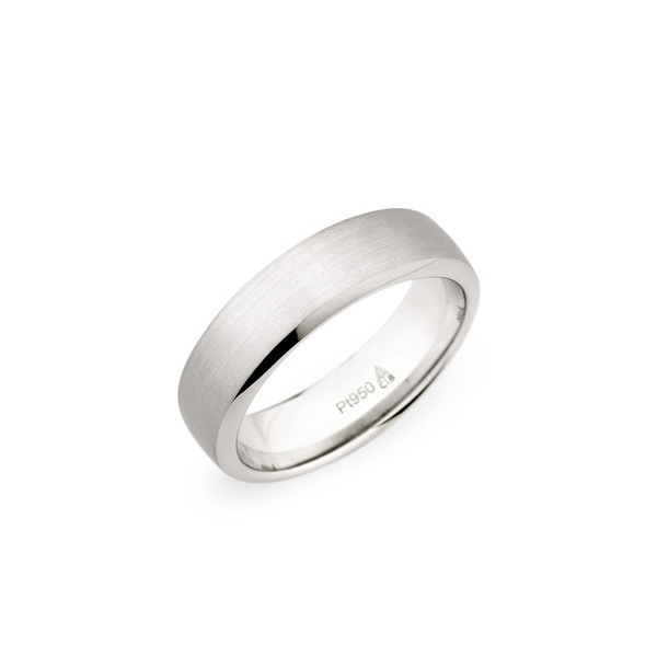 Christian Bauer 18Kt Plain Polished Edge Wedding Ring